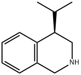 이소퀴놀린,1,2,3,4-테트라히드로-4-(1-메틸에틸)-,(4R)-(9CI) 구조식 이미지