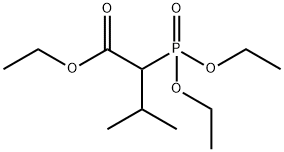 2-(DIETHOXYPHOSPHINYL)-3-METHYLBUTANOIC ACID ETHYL ESTER Structure