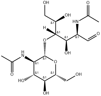 N,N'-Diacetylchitobiose 구조식 이미지