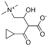 cyclopropanecarbonylcarnitine Structure