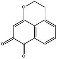 Naphtho[1,8-bc]pyran-7,8-dione, 2,3-dihydro- (9CI) Structure