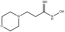 3-(Morpholin-4-yl)propionamidoxime 구조식 이미지