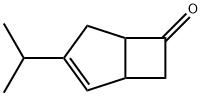 Bicyclo[3.2.0]hept-2-en-6-one, 3-(1-methylethyl)- (9CI) 구조식 이미지