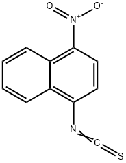 1-isothiocyanato-4-nitronaphthalene Structure