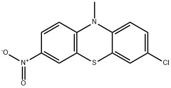 3-Chloro-10-methyl-7-nitro-10H-phenothiazine Structure