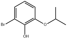 2-브로모-6-이소프로폭시페놀 구조식 이미지