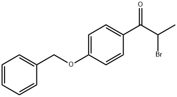 4'-Benzyloxy-2-bromopropiophenone Structure