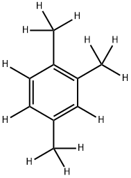 1,2,4-TRIMETHYLBENZENE-D12 Structure