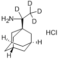 RIMANTADINE-D4 HCL (ETHYL-D4) Structure