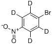 4-BROMONITROBENZENE-D4 Structure