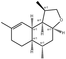 Naphtho[2,1-b]furan,1,2,3a,4,5,5a,6,7,9a,9bdecahydro- 1,5,8-trimethyl- 구조식 이미지