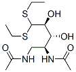 4,5-Di(acetylamino)-4,5-dideoxy-L-xylo-pentose diethyl dithioacetal Structure