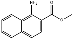 Methyl 1-aMino-2-naphthoate Structure