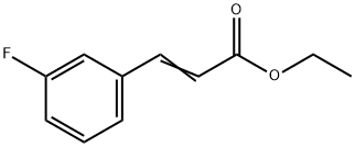 ETHYL 3FLUOROCINNAMATE Structure