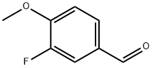 3-Fluoro-4-methoxybenzaldehyde 구조식 이미지