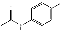 4-Fluoroacetanilide  구조식 이미지