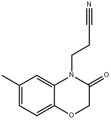 3-(6-METHYL-2H-1 4-BENZOXAZIN-3(4H)-ONE& 구조식 이미지