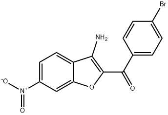 3-AMINO-2-(4-BROMOBENZOYL)-6-NITROBENZO& 구조식 이미지