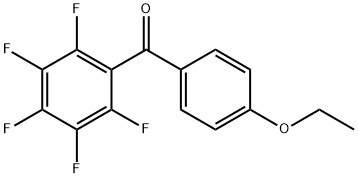 4-ETHOXY-2' 3' 4' 5' 6'-PENTAFLUOROBENZ& 구조식 이미지