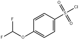 4-(Difluoromethoxy)benzenesulfonyl chloride 구조식 이미지