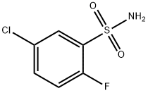 5-CHLORO-2-FLUOROBENZENESULFONAMIDE Structure