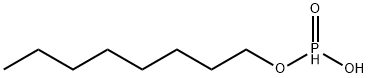 octyl hydrogen phosphonate Structure