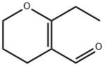 2H-Pyran-5-carboxaldehyde, 6-ethyl-3,4-dihydro- (9CI) Structure