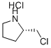 (S)-2-(클로로메틸)피롤리딘염산염 구조식 이미지