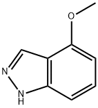 4-메소시(1H)INDAZOLE 구조식 이미지