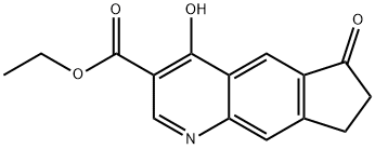 6-Ethyl-4-hydroxy-quinoline-3-carboxylic acid 구조식 이미지
