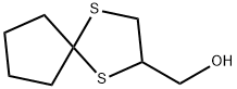 1,4-Dithiaspiro[4.4]nonane-2-methanol(9CI) Structure