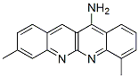 디벤조[b,g][1,8]나프티리딘-11-아민,3,7-디메틸-(9Cl) 구조식 이미지