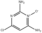 2,6-디아미노-4-클로로피리미딘 1-옥사이드 구조식 이미지