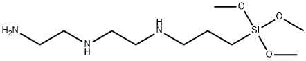 3-[2-(2-Aminoethylamino)ethylamino]propyl-trimethoxysilane Structure