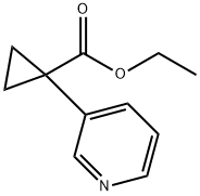 ethyl 1-(pyridin-3-yl)cyclopropanecarboxylate Structure