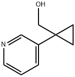 Cyclopropanemethanol, 1-(3-pyridinyl)- (9CI) Structure