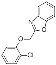 2-(2-CHLORO-PHENOXYMETHYL)-BENZOOXAZOLE Structure