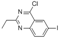 QUINAZOLINE, 4-CHLORO-2-ETHYL-6-IODO- Structure