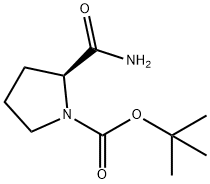 D-1-N-Boc-prolinamide 구조식 이미지