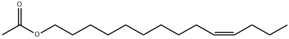 (Z)-10-Tetradecenyl=acetate Structure