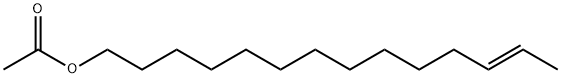 (E)-tetradec-12-enyl acetate 구조식 이미지