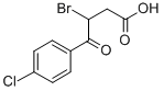 3-BROMO-4-(4-CHLORO-PHENYL)-4-OXO-BUTYRIC ACID 구조식 이미지