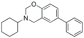 3-Cyclohexyl-3,4-dihydro-6-phenyl-2H-1,3-benzoxazine 구조식 이미지