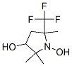 3-Pyrrolidinol, 1-hydroxy-2,2,5-trimethyl-5-(trifluoromethyl)- (9CI) Structure