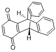 9,10-DIHYDRO-9,10[1',2']-BENZENOANTHRACENE-1,4-DIONE 구조식 이미지