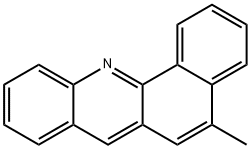 5-메틸벤즈[c]아크리딘 구조식 이미지