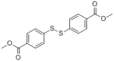 bis（p-（mewthoxycarbonyl）phenyl）disulfide Structure