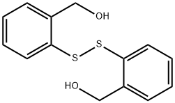 (2-([2-(HYDROXYMETHYL)PHENYL]DISULFANYL)PHENYL)METHANOL Structure