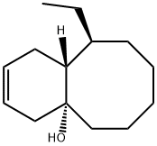 4a(4H)-Benzocyclooctenol,10-ethyl-1,5,6,7,8,9,10,10a-octahydro-,(4aR,10S,10aR)-(9CI) Structure