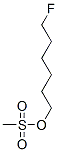 6-Fluorohexyl=methanesulfonate Structure
